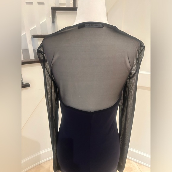 Stretchy Sheer Dress JOEFFER CAOC Size Small - Picture 6 of 6